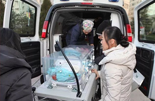 定边县妇婴监护型护送